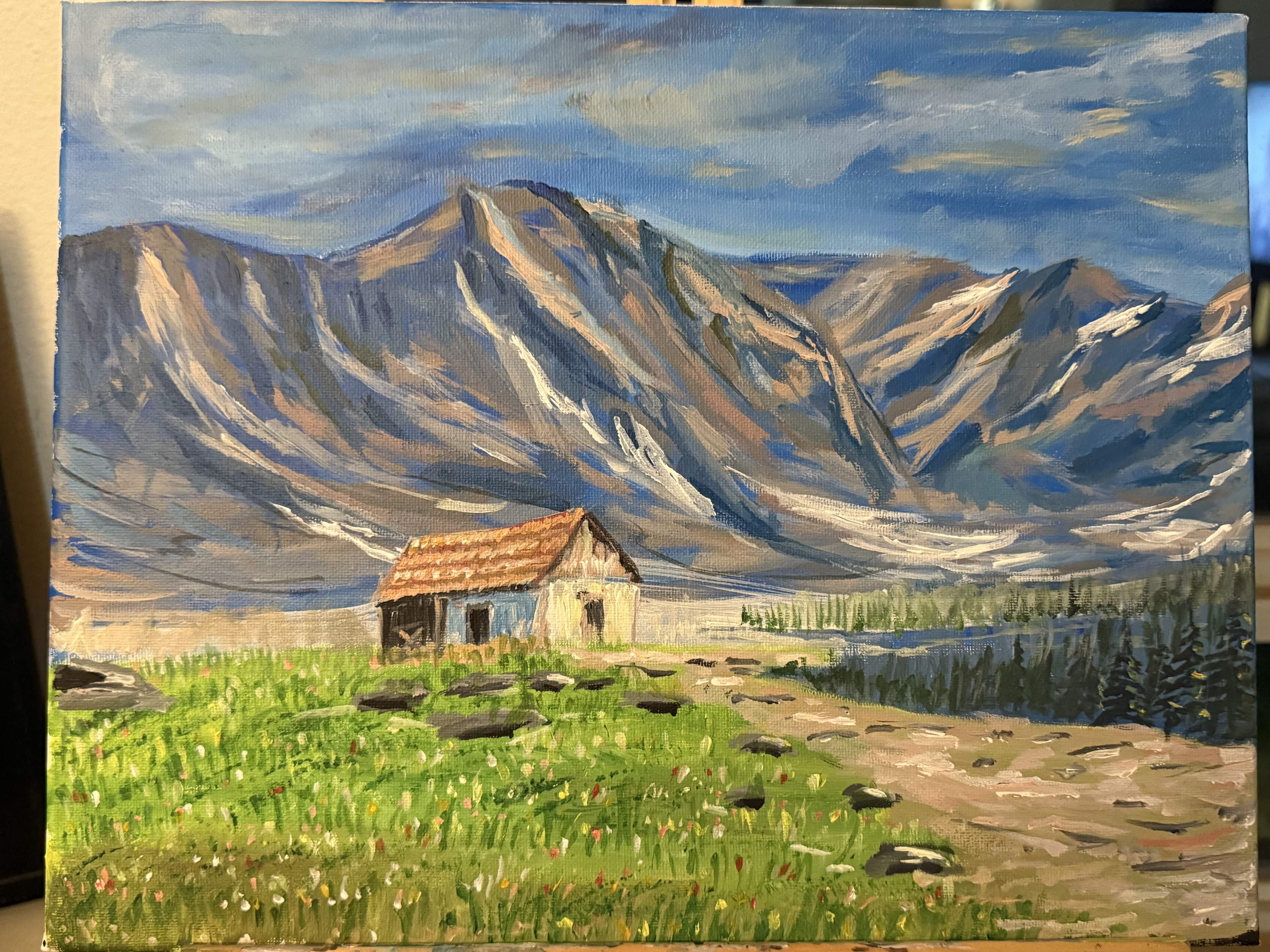 The house in the valley